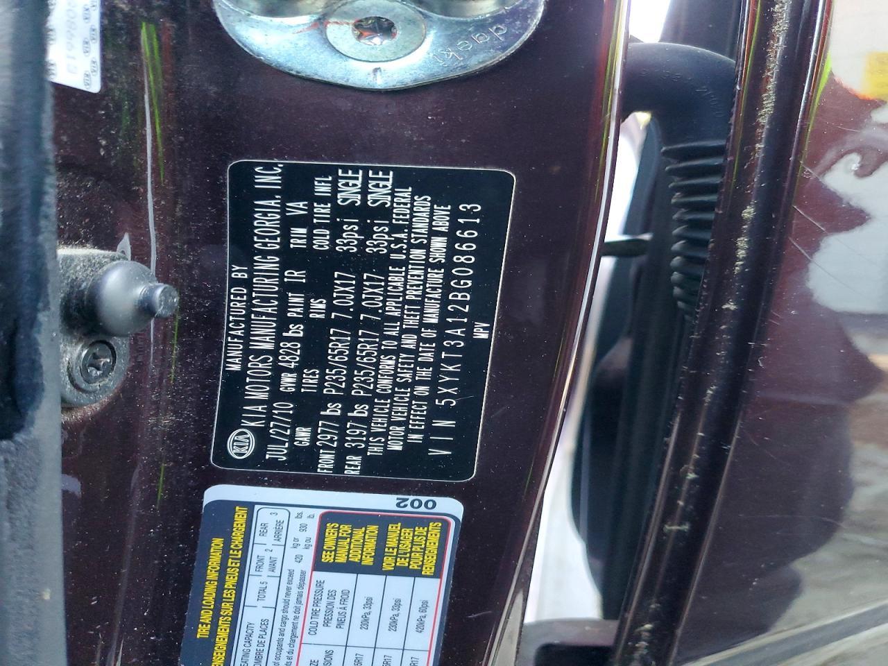 2011 KIA Sorento Base