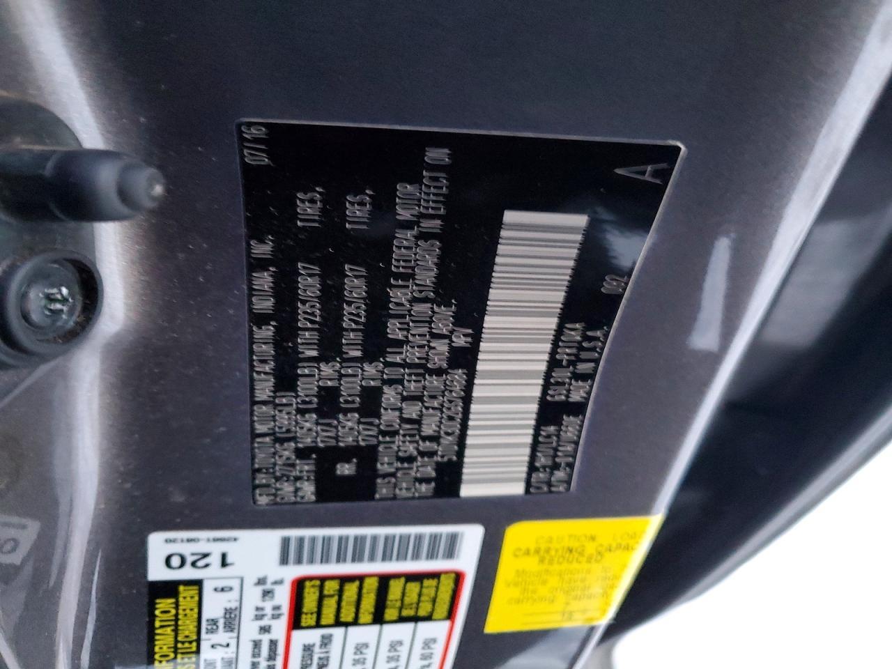 2016 Toyota Sienna xle