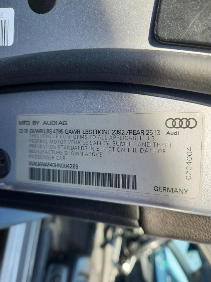 2017 Audi A4 Premium