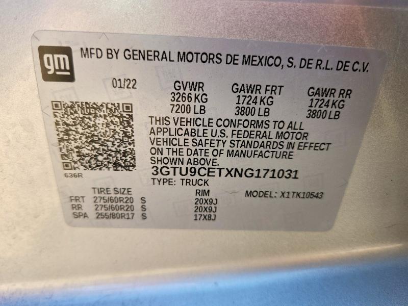 2022 GMC Sierra Limited K1500 Elevation