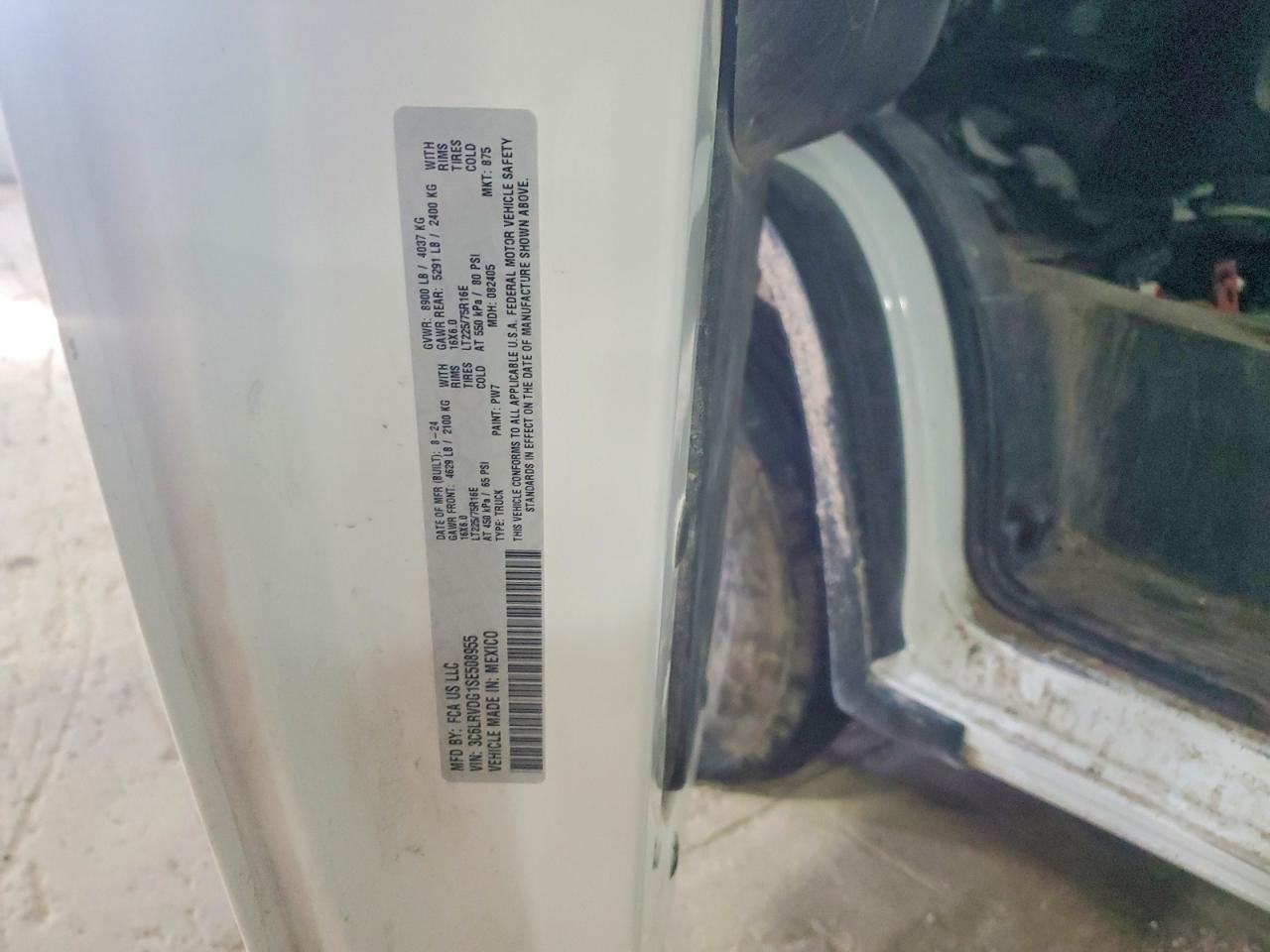 2025 Dodge RAM Promaster 2500 Delivery Van