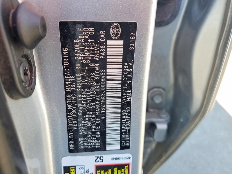2018 Toyota Camry Hybrid