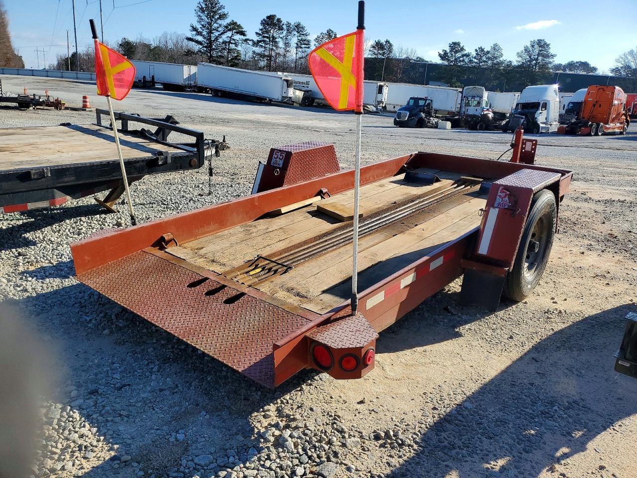 2015 Felling FT-6T-1  Tilt Deck Equipment Trailer