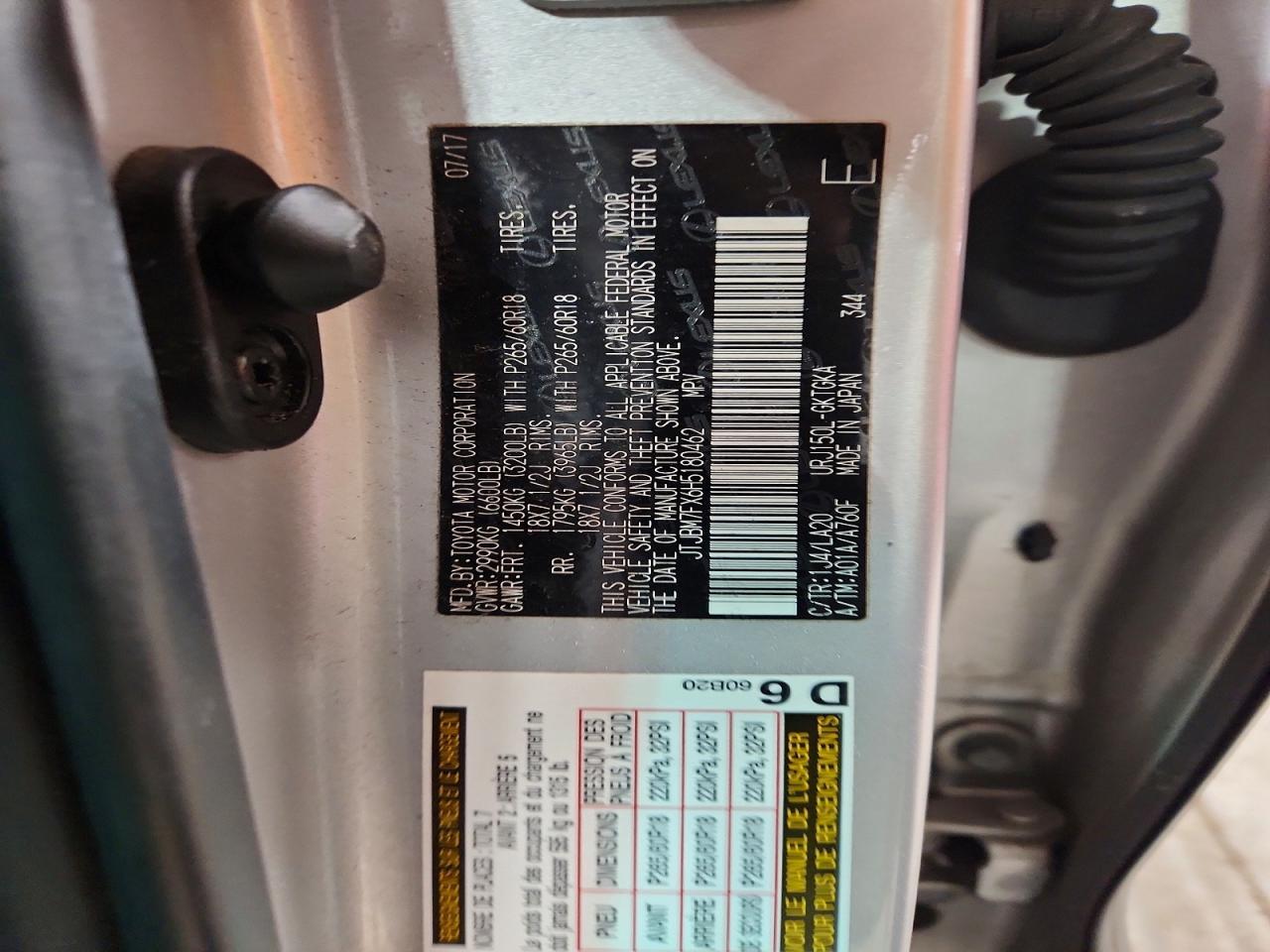 2017 Lexus Gx 460 Base