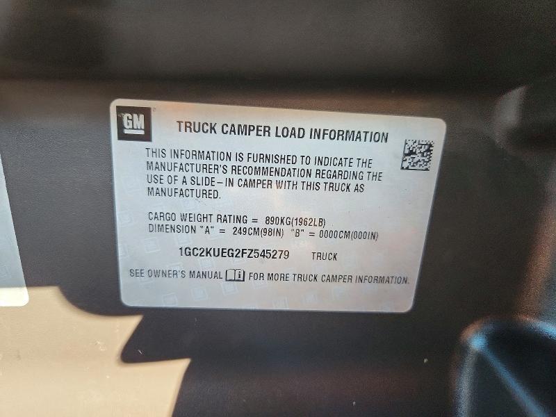 2015 Chevrolet Silverado K2500 Heavy Duty
