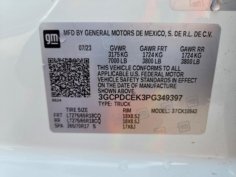 2023 Chevrolet Silverado K1500 Trail Boss Custom