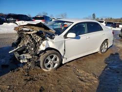 Salvage cars for sale from Copart West Warren, MA: 2013 Toyota Corolla Base
