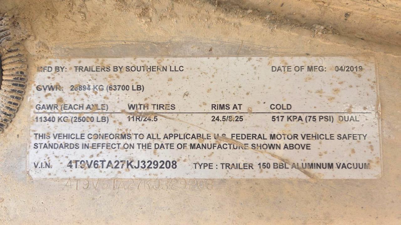 2019 South 2019 Fuel Tank Trailer