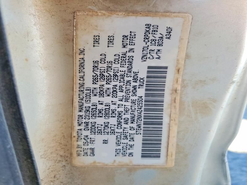 2004 Toyota Tacoma Xtracab