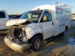 Chevrolet Express salvage cars for sale: 2022 Chevrolet Express Utility / Service Truck