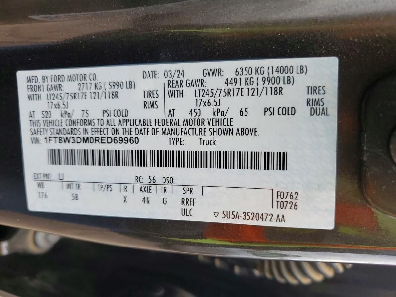 2024 Ford F350 Super Duty