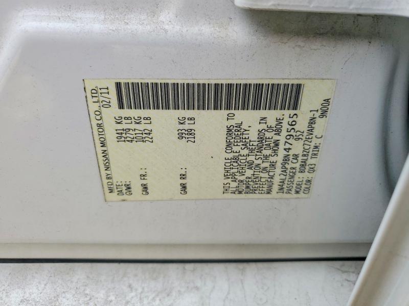 2011 Nissan Altima Base