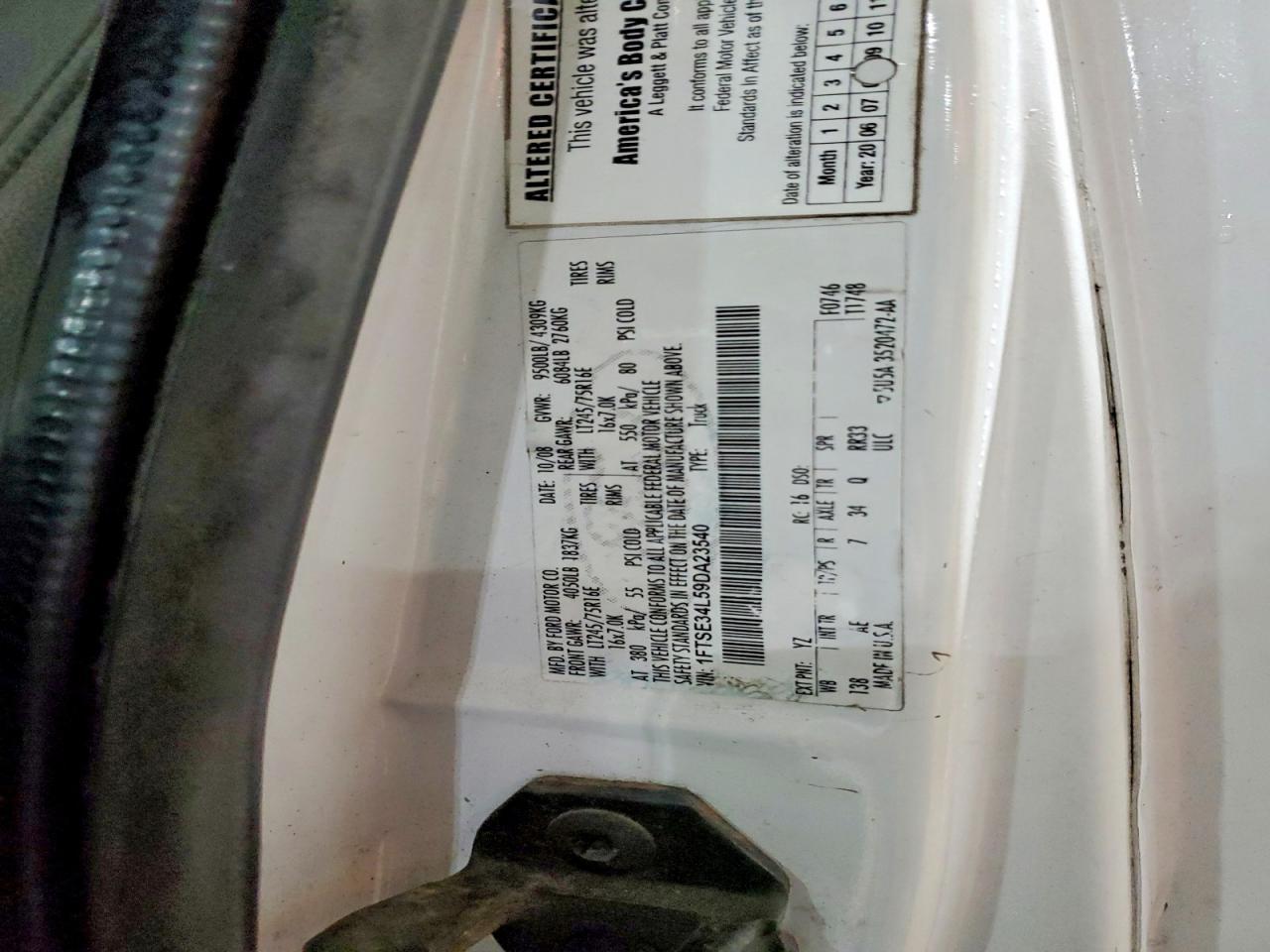2009 Ford Econoline E350 Super Duty Van