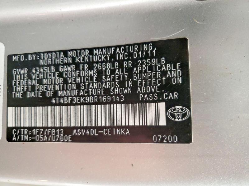 2011 Toyota Camry Base