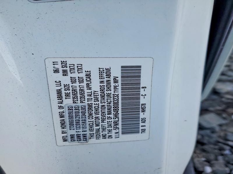 2011 Honda Odyssey exl