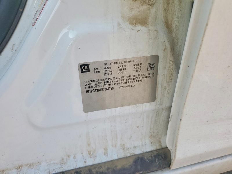 2014 Chevrolet Cruze lt