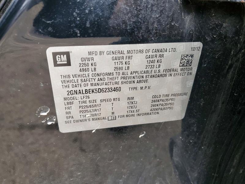 2013 Chevrolet Equinox ls