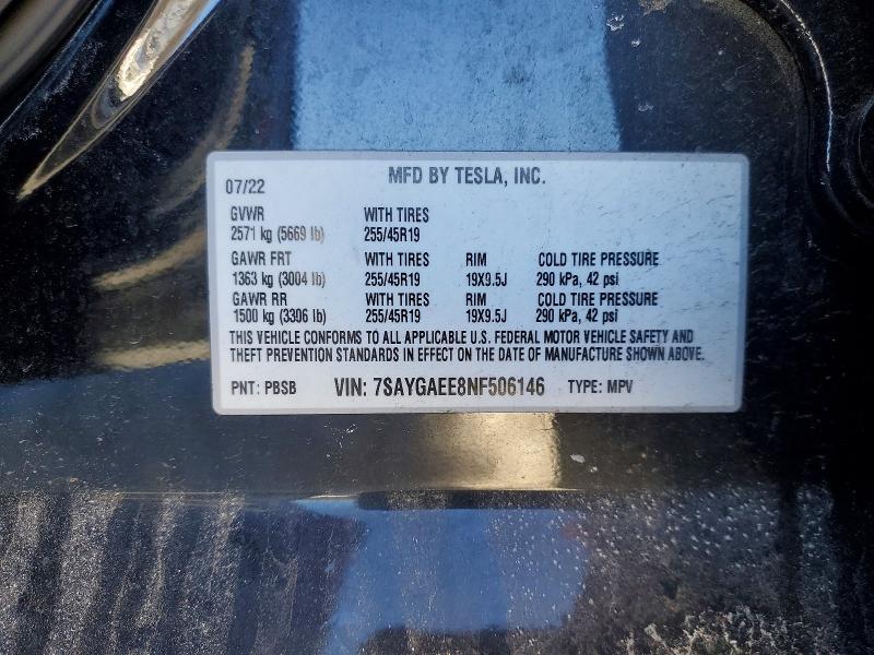 2022 Tesla Model y
