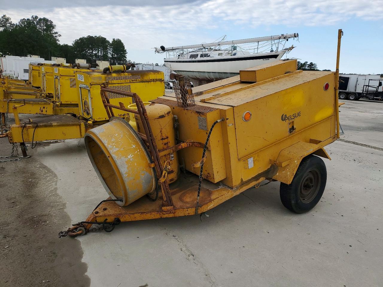 1989 Pelsue Manhole Support Trailer