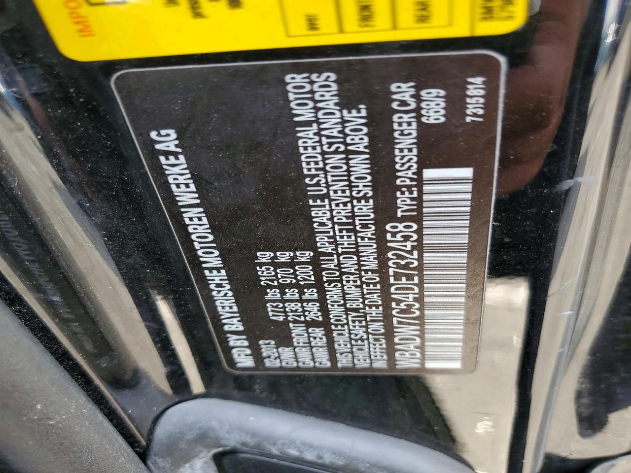 2013 BMW 328 i Sulev