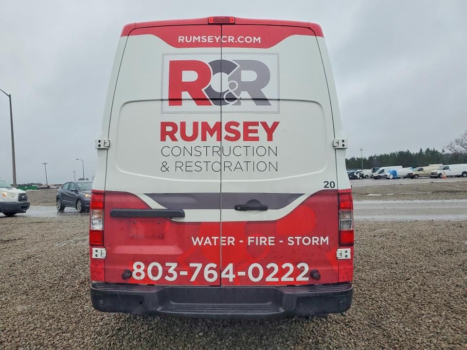 2018 Nissan NV 2500 S