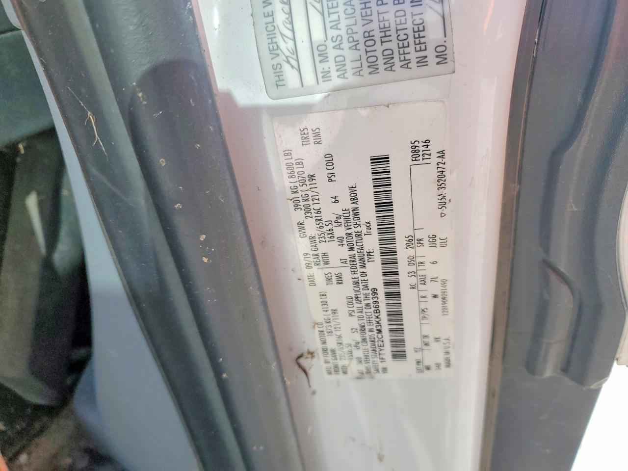 2019 Ford Transit 150 Delivery Van