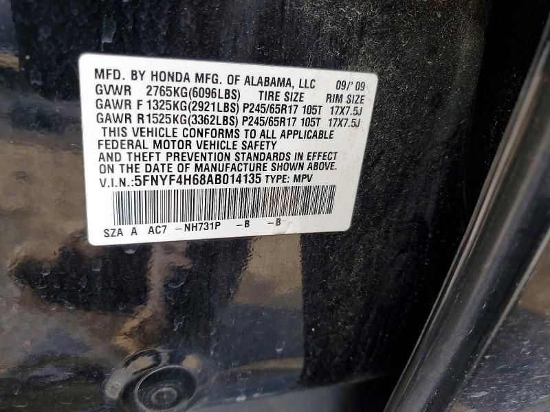 2010 Honda Pilot exl