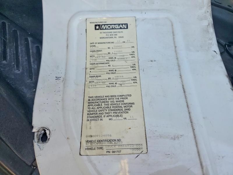 2012 Freightliner Business Class M2 box Truck