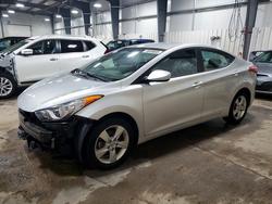 Salvage cars for sale from Copart Ham Lake, MN: 2013 Hyundai Elantra gls
