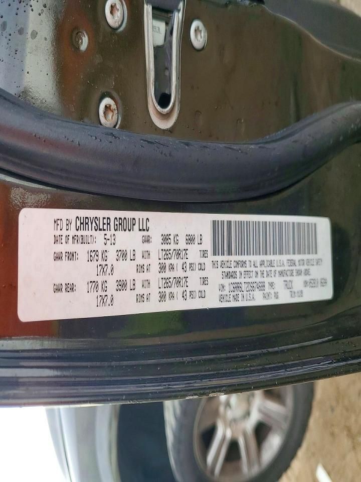 2013 Dodge Ram 1500 slt