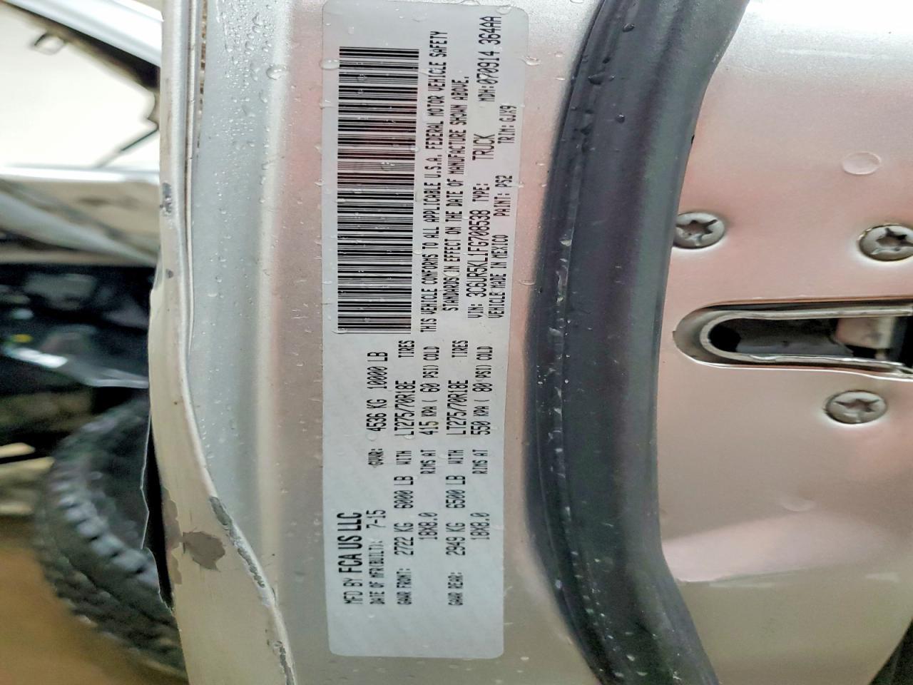 2015 Dodge 2500 Laramie