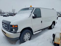 Salvage cars for sale from Copart Woodhaven, MI: 2013 Ford Econoline E250 van