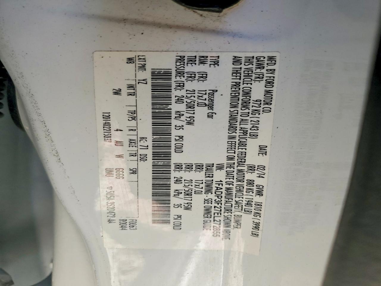 2014 Ford Focus se