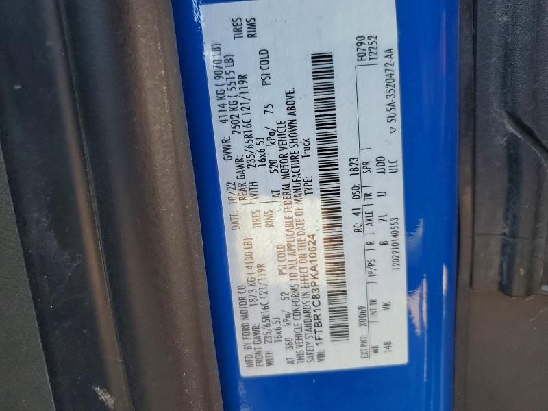 2023 Ford Transit T-250