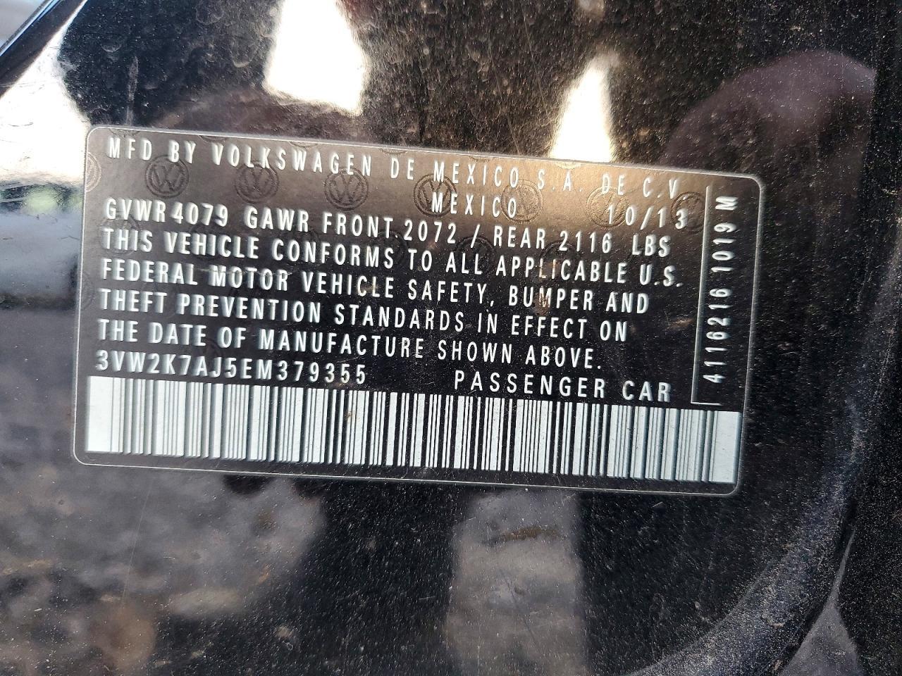 2014 Volkswagen Jetta Base
