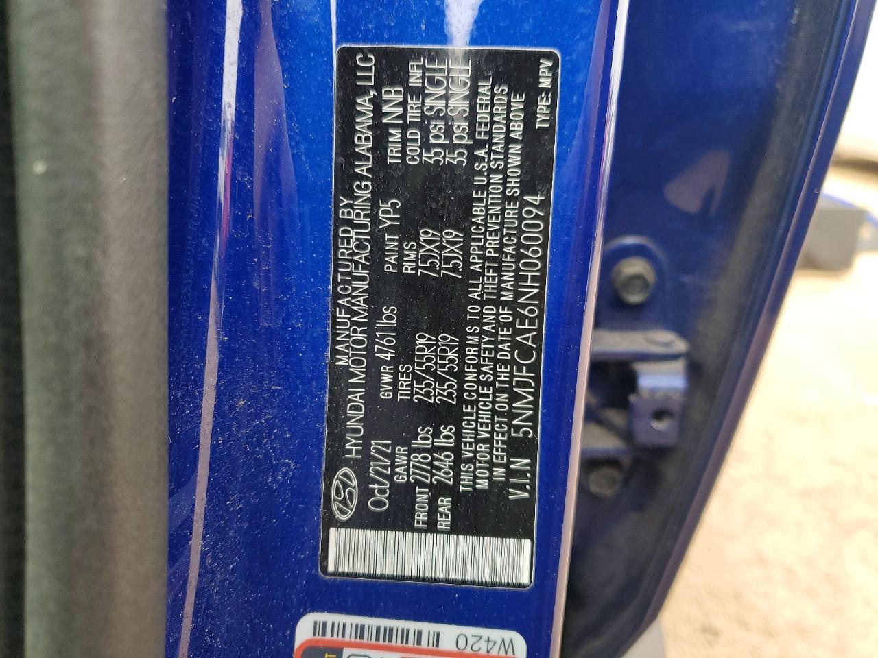 2022 Hyundai Tucson sel