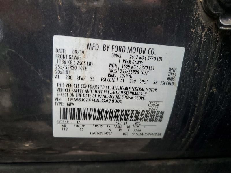 2020 Ford Explorer Limited