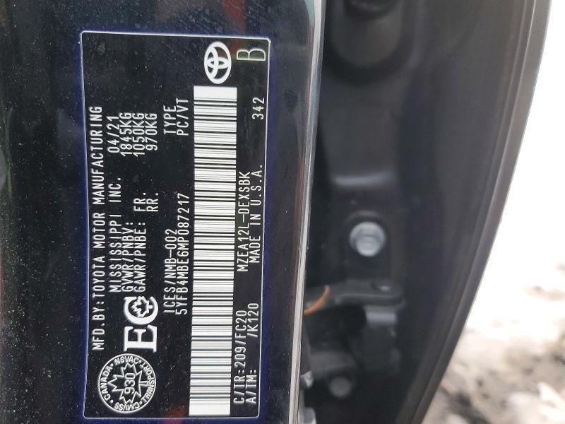 2021 Toyota Corolla se