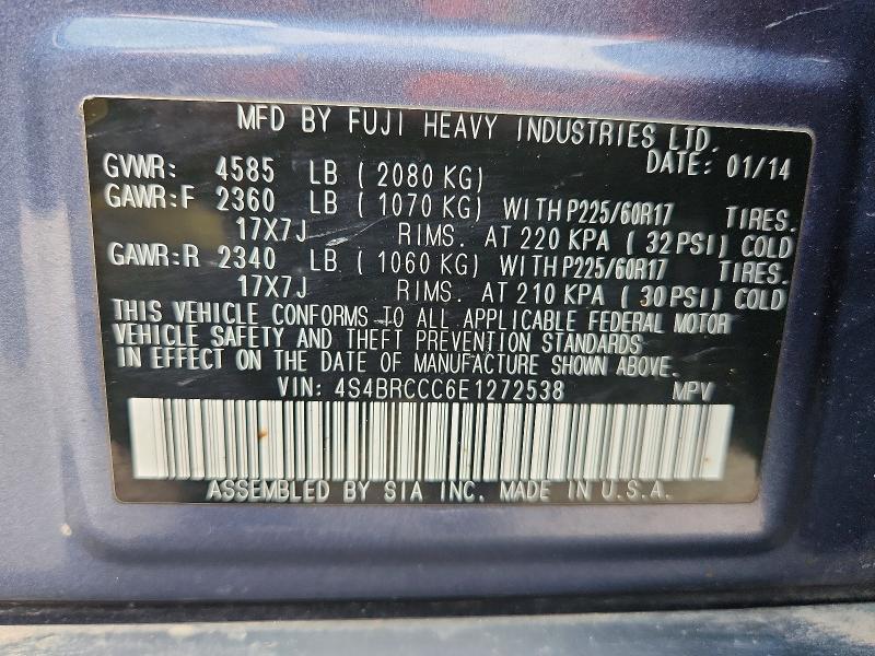 2014 Subaru Outback 2.5i Premium