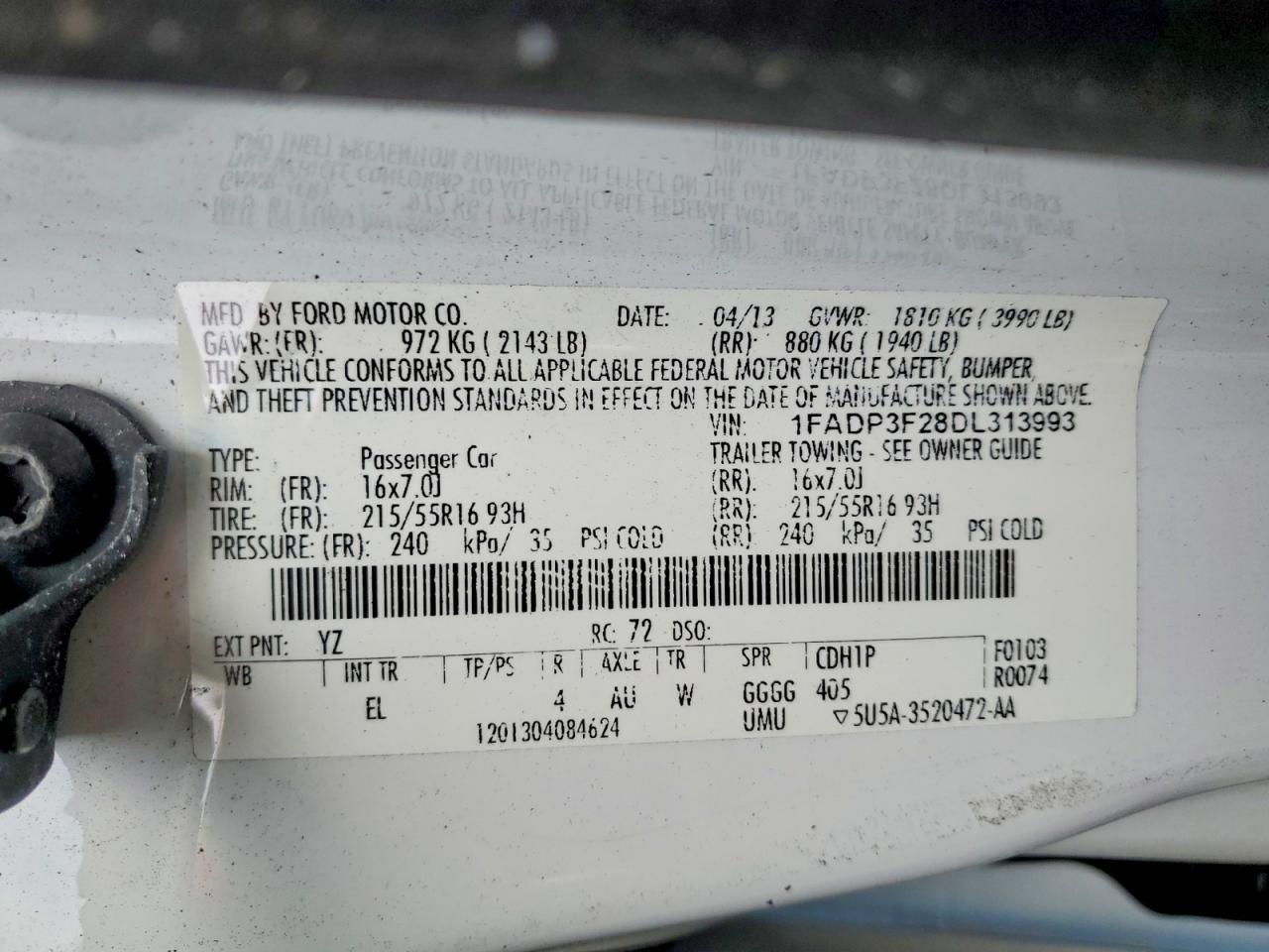 2013 Ford Focus se