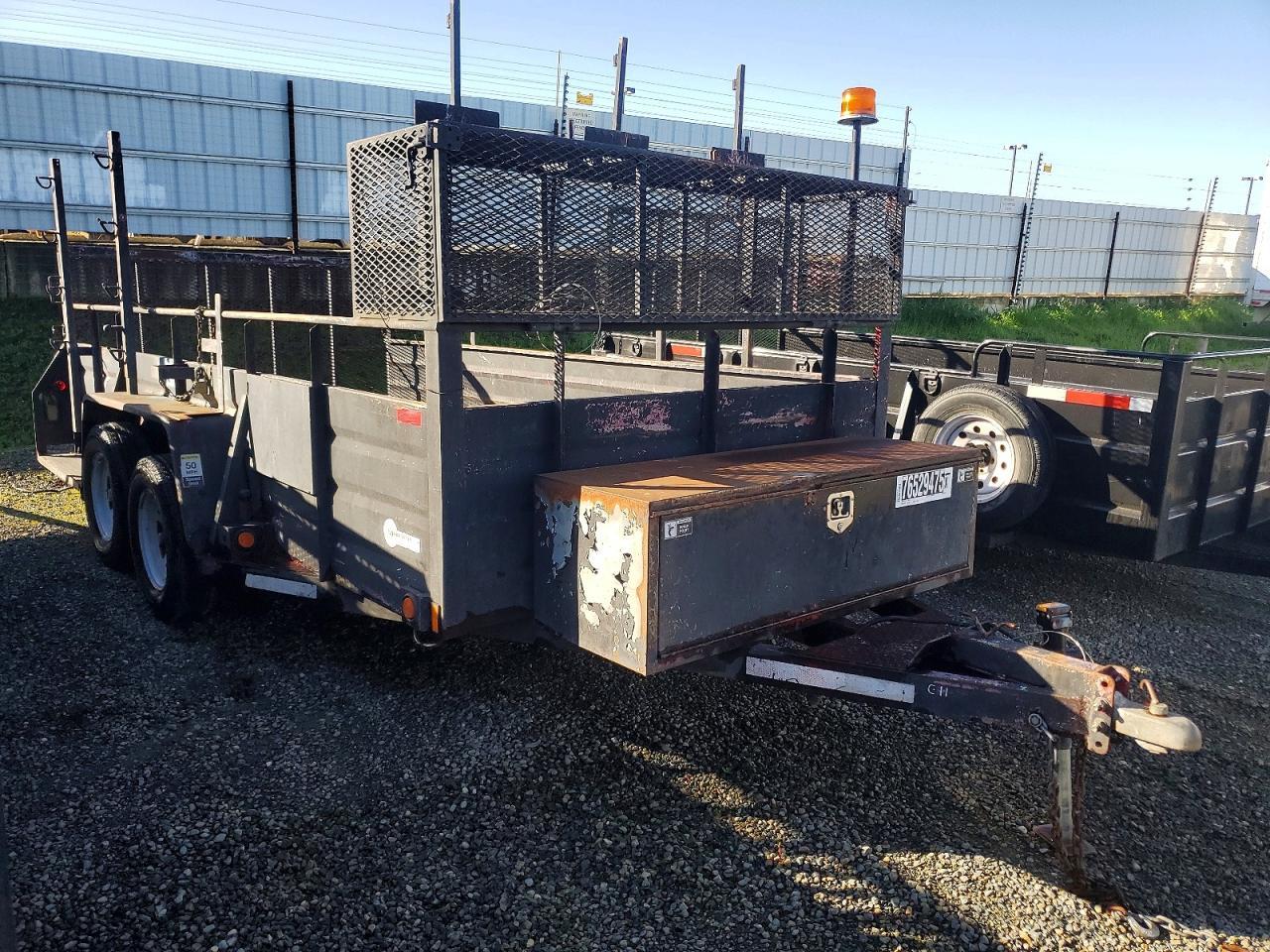 2010 Mhuc 2010 Marksman Manufacturer Utility Trailer