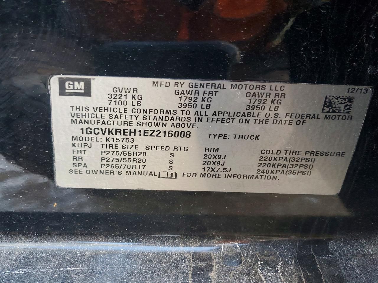 2014 Chevrolet Silverado K1500 lt