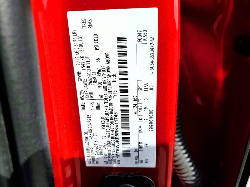2024 Ford F150 xlt