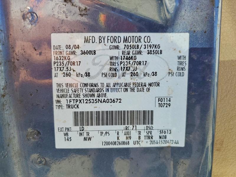 2005 Ford F150
