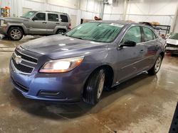 Salvage cars for sale from Copart Wayland, MI: 2013 Chevrolet Malibu ls