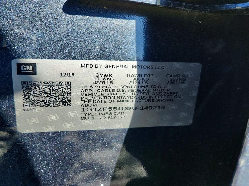 2019 Chevrolet Malibu Hybrid