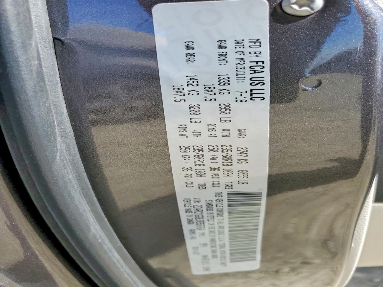 2018 Chrysler Pacifica Limited