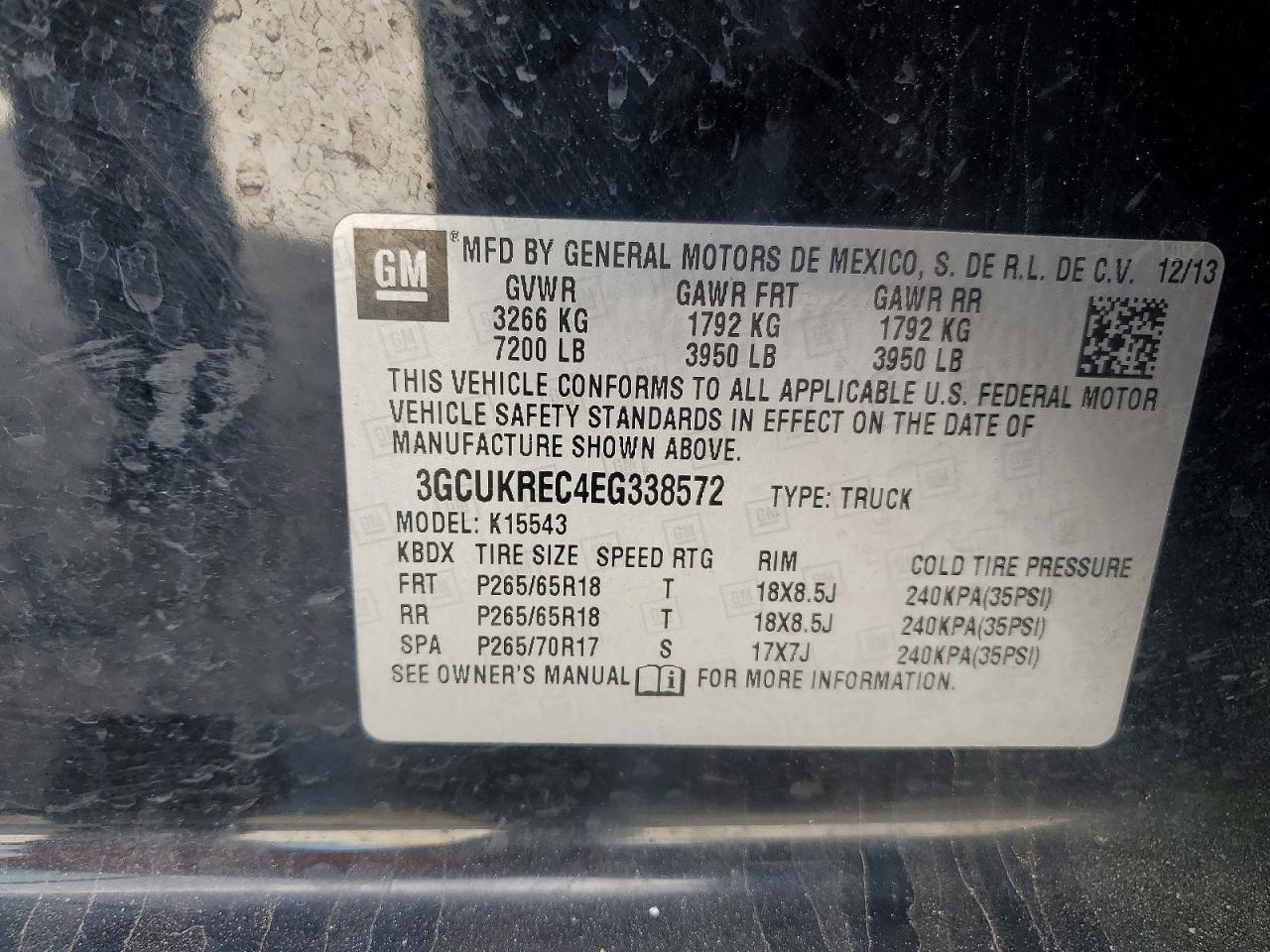 2014 Chevrolet Silverado K1500 lt