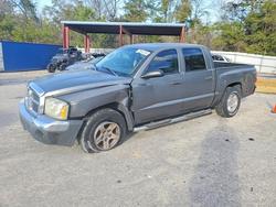 Salvage cars for sale from Copart Midway, FL: 2005 Dodge Dakota Quad SLT