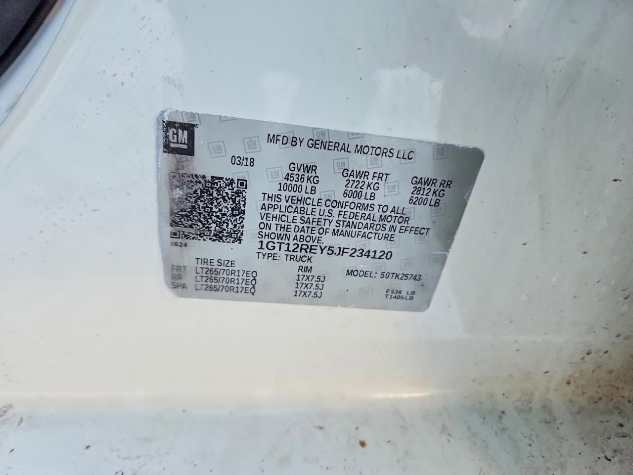 2018 GMC Sierra K2500 Heavy Duty